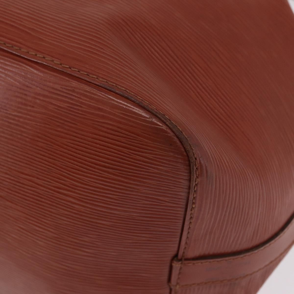 Louis Vuitton Petit Noe Epi Leather Brown Leather Handbag (Pre-Owned)
