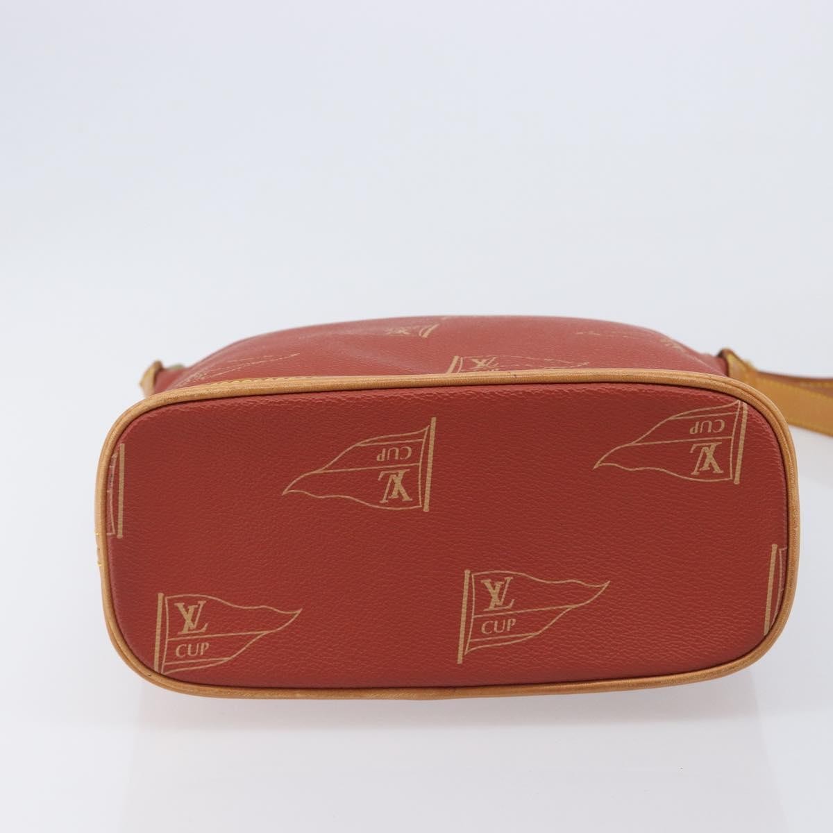 Louis Vuitton Cup Le Touquet Cup Canvas Red Canvas Shoulder Bag Bag (Pre-Owned)