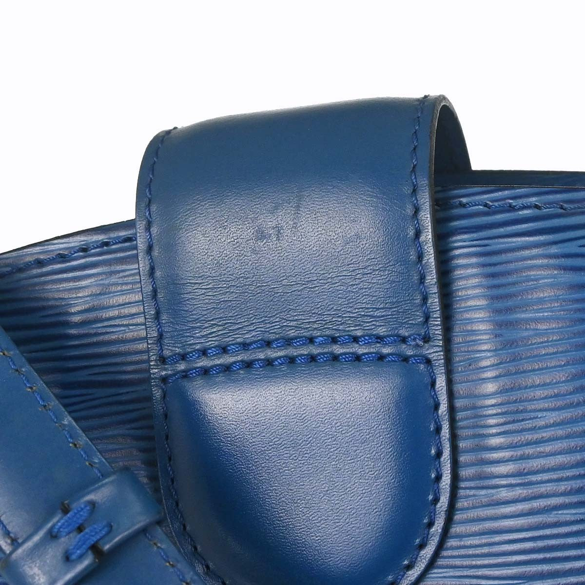 Louis Vuitton Cluny Epi Blue Leather Shoulder Bag Bag (Pre-Owned)
