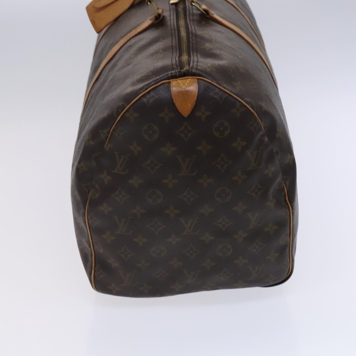 Louis Vuitton Keepall Monogram Canvas Brown Canvas Travel Bag Bag (Pre-Owned)
