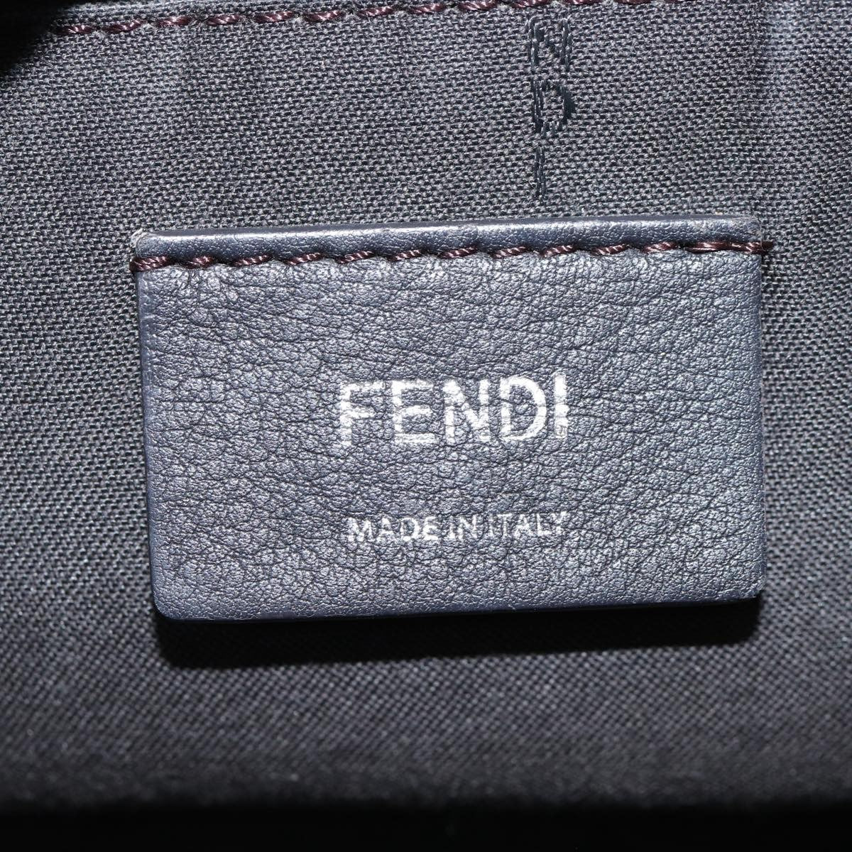 Fendi By The Way Satchel Leather Beige Leather Handbag (Pre-Owned)