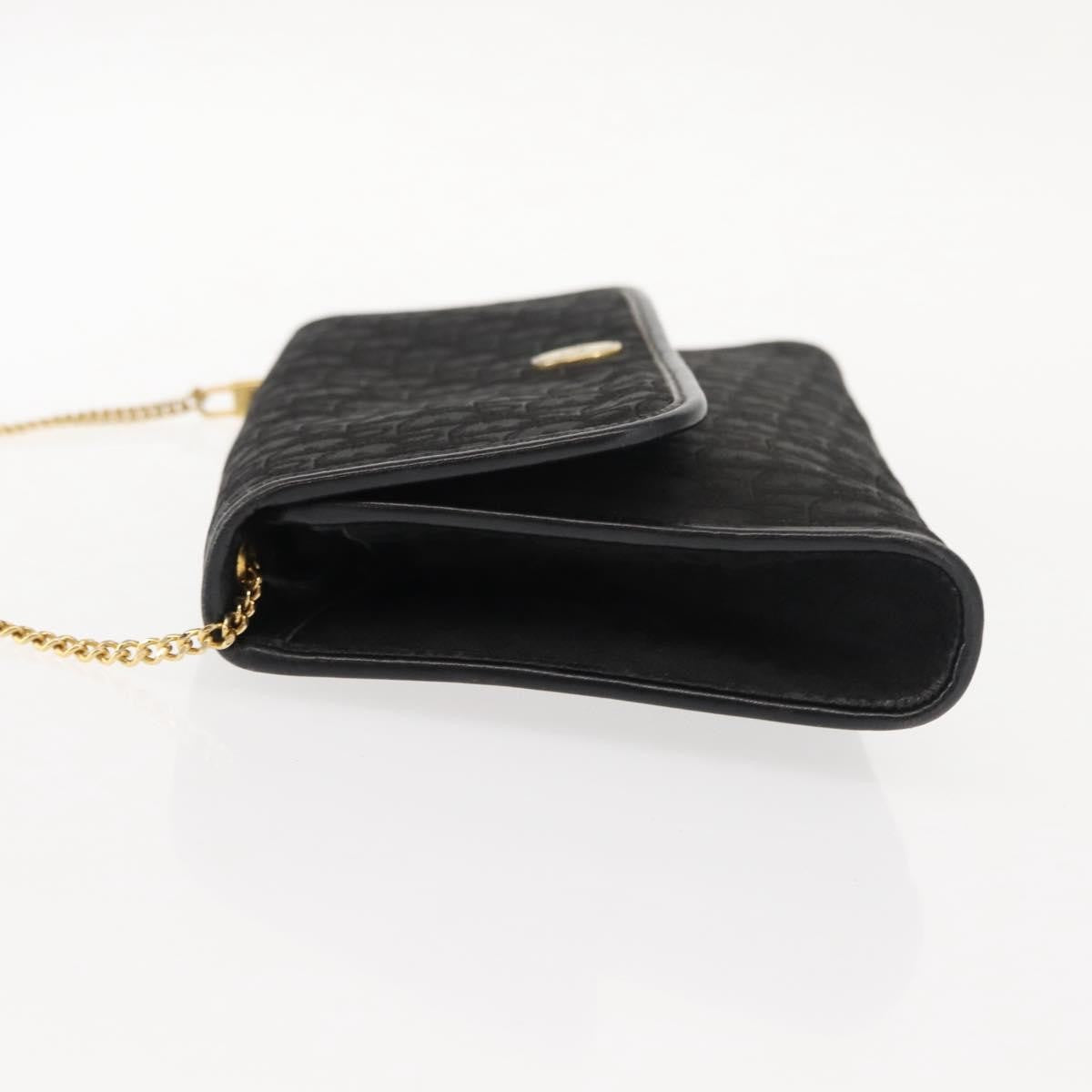 Christian Dior Trotter Shoulder Canvas Black Canvas Shoulder Bag Bag (Pre-Owned)