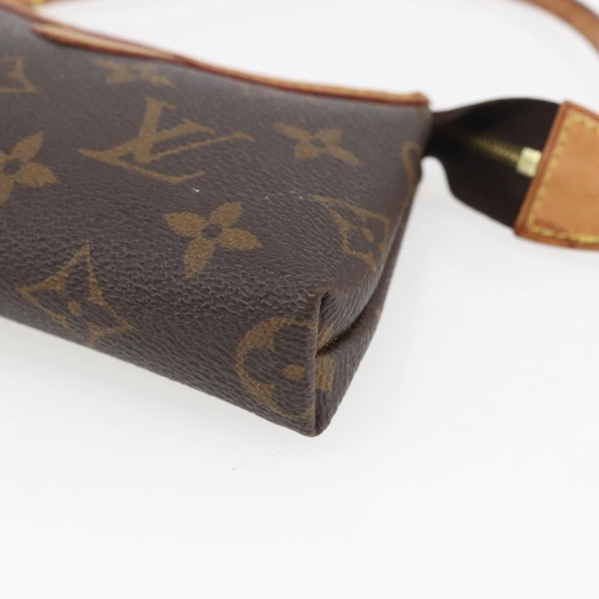Louis Vuitton Delightful Pochette Monogram Canvas Brown Canvas Clutche & Pouche Bag (Pre-Owned)