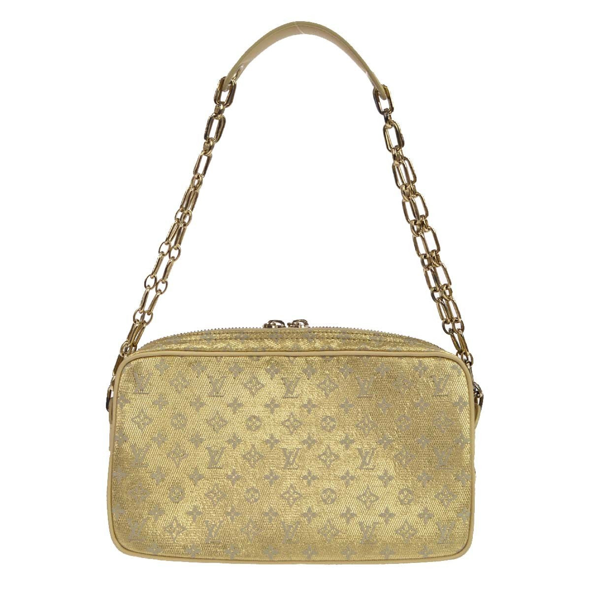 Louis Vuitton Mckenna Mini Lin Gold Canvas Shoulder Bag Bag (Pre-Owned)