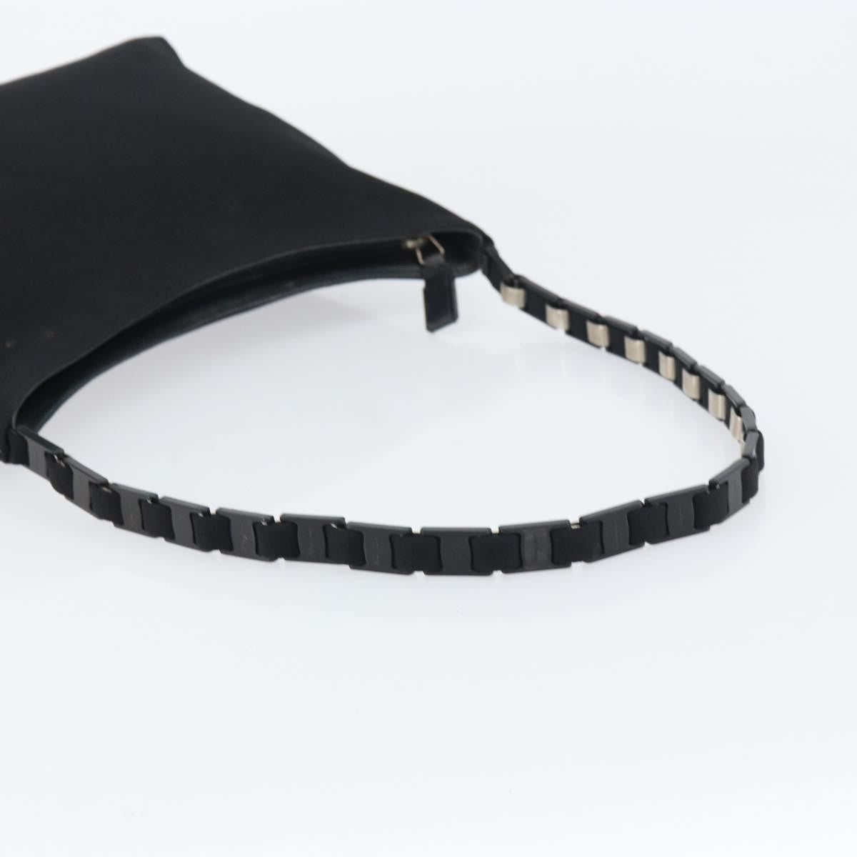 Salvatore Ferragamo Vala Nylon Black Nylon Shoulder Bag Bag (Pre-Owned)