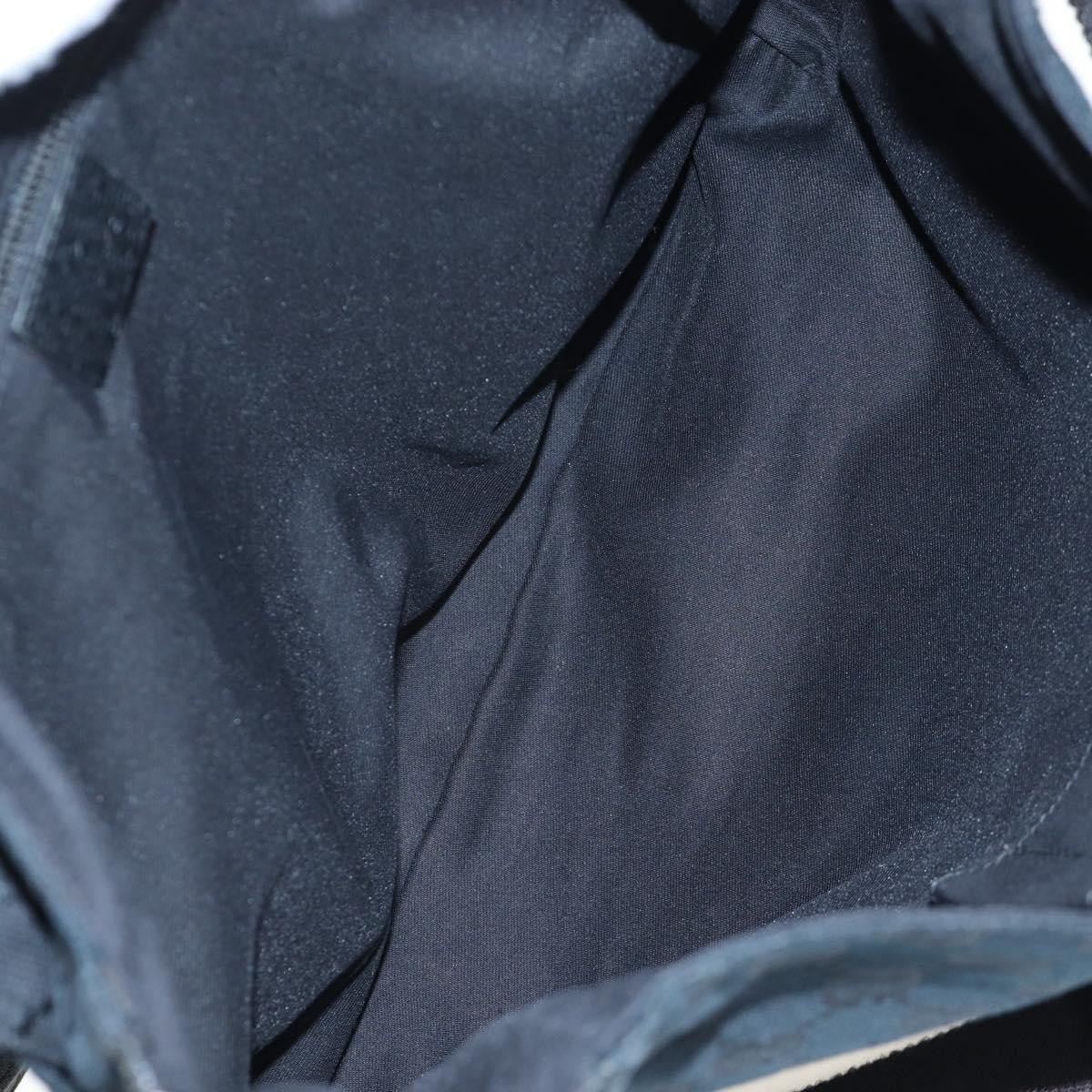 Gucci Shoulder Canvas Black Canvas Shoulder Bag Bag (Pre-Owned)