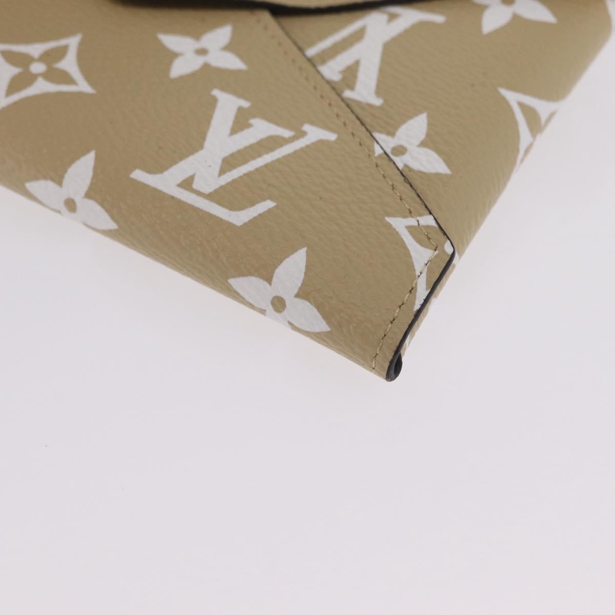 Louis Vuitton Kirigami Pochette Limited Edition Colored Monogram Giant Beige Canvas Clutche & Pouche Bag (Pre-Owned)