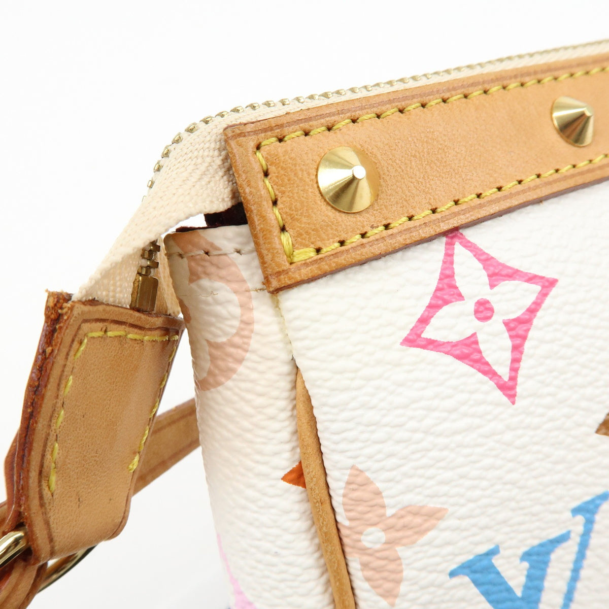 Louis Vuitton Pochette Accessoires Monogram Multicolor Multicolour Canvas Clutche & Pouche Bag (Pre-Owned)