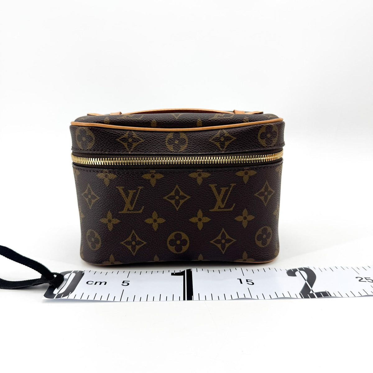 Louis Vuitton Nice Vanity Case Monogram Canvas Brown Canvas Handbag (Pre-Owned)