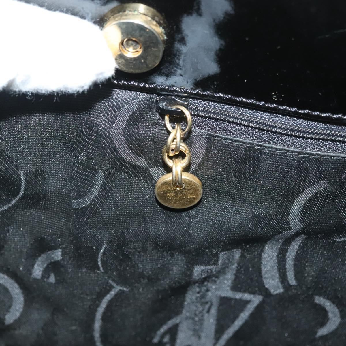 Salvatore Ferragamo Vala Tote Nylon Black Nylon Tote Bag Bag (Pre-Owned)