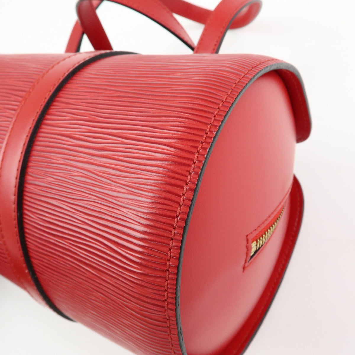 Louis Vuitton Soufflot Epi Leather Red Leather Tote Bag Bag (Pre-Owned)