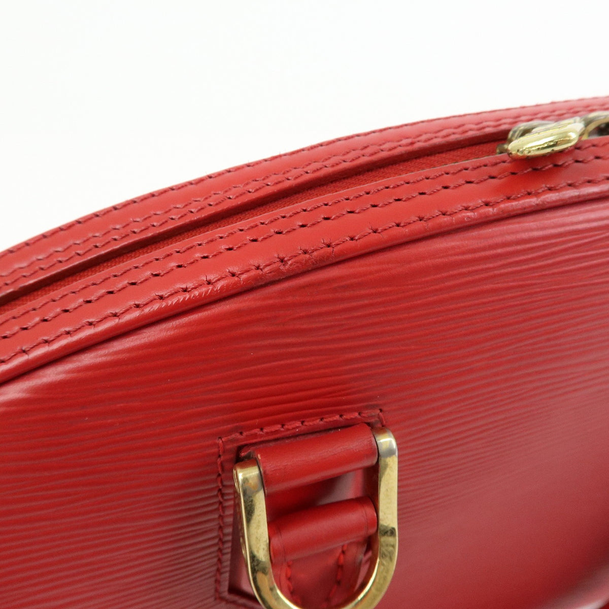 Louis Vuitton Jasmin Epi Leather Red Leather Handbag (Pre-Owned)