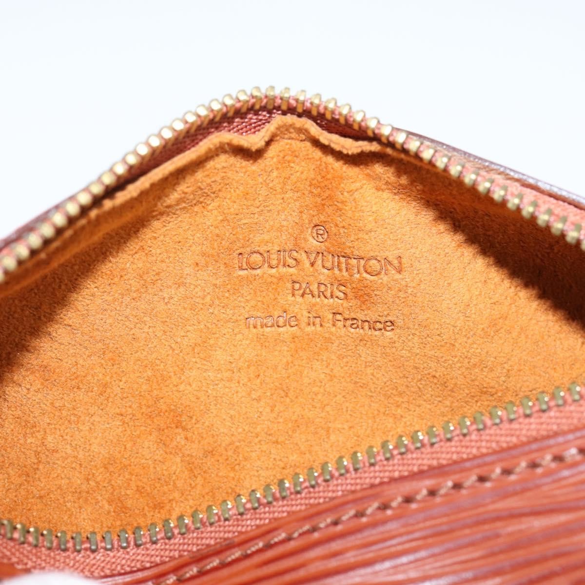 Louis Vuitton Soufflot Pochette Epi Leather Brown Leather Clutche & Pouche Bag (Pre-Owned)