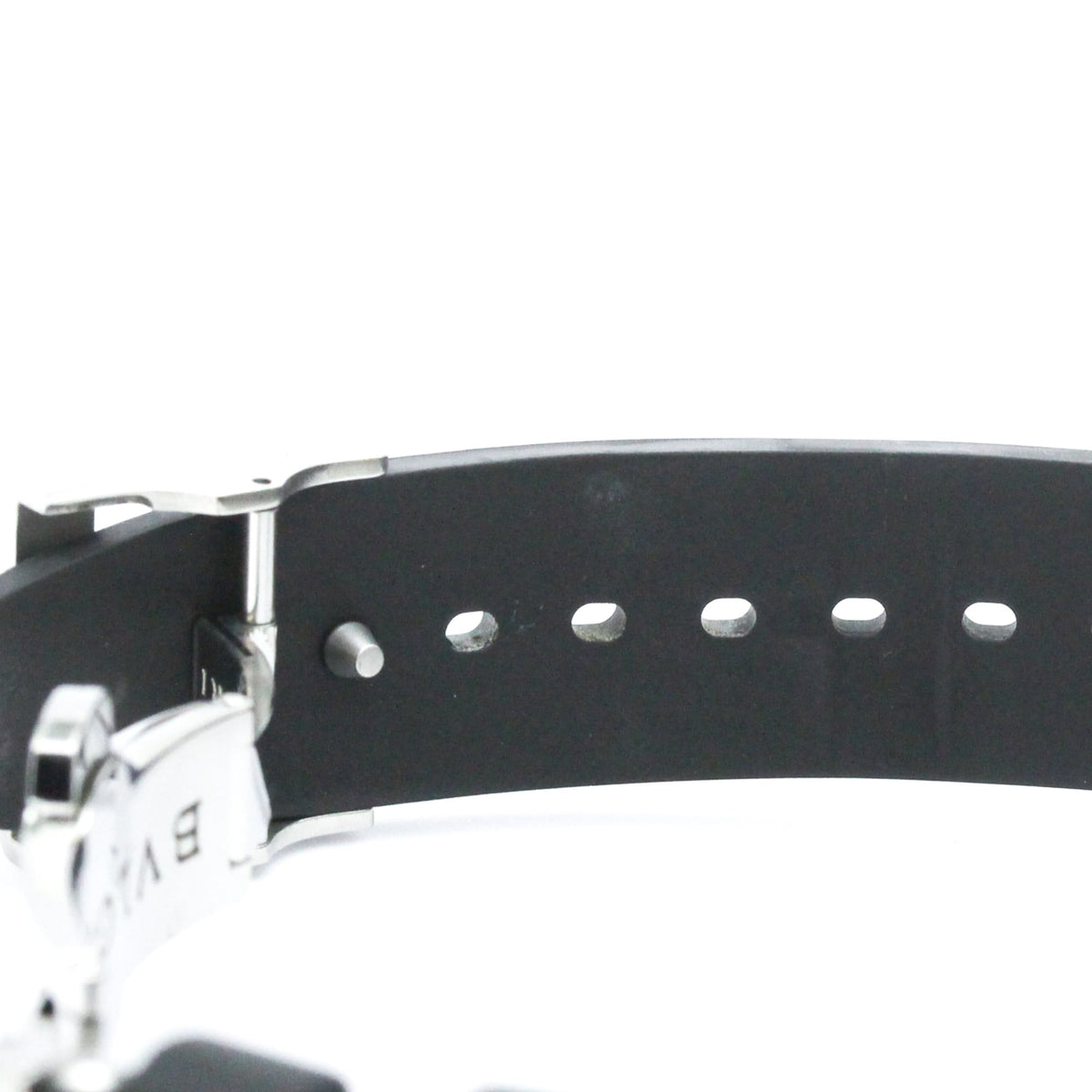 Bvlgari Diagono Automatic Stainless Steel And Rubber Watch (Pre-Owned)