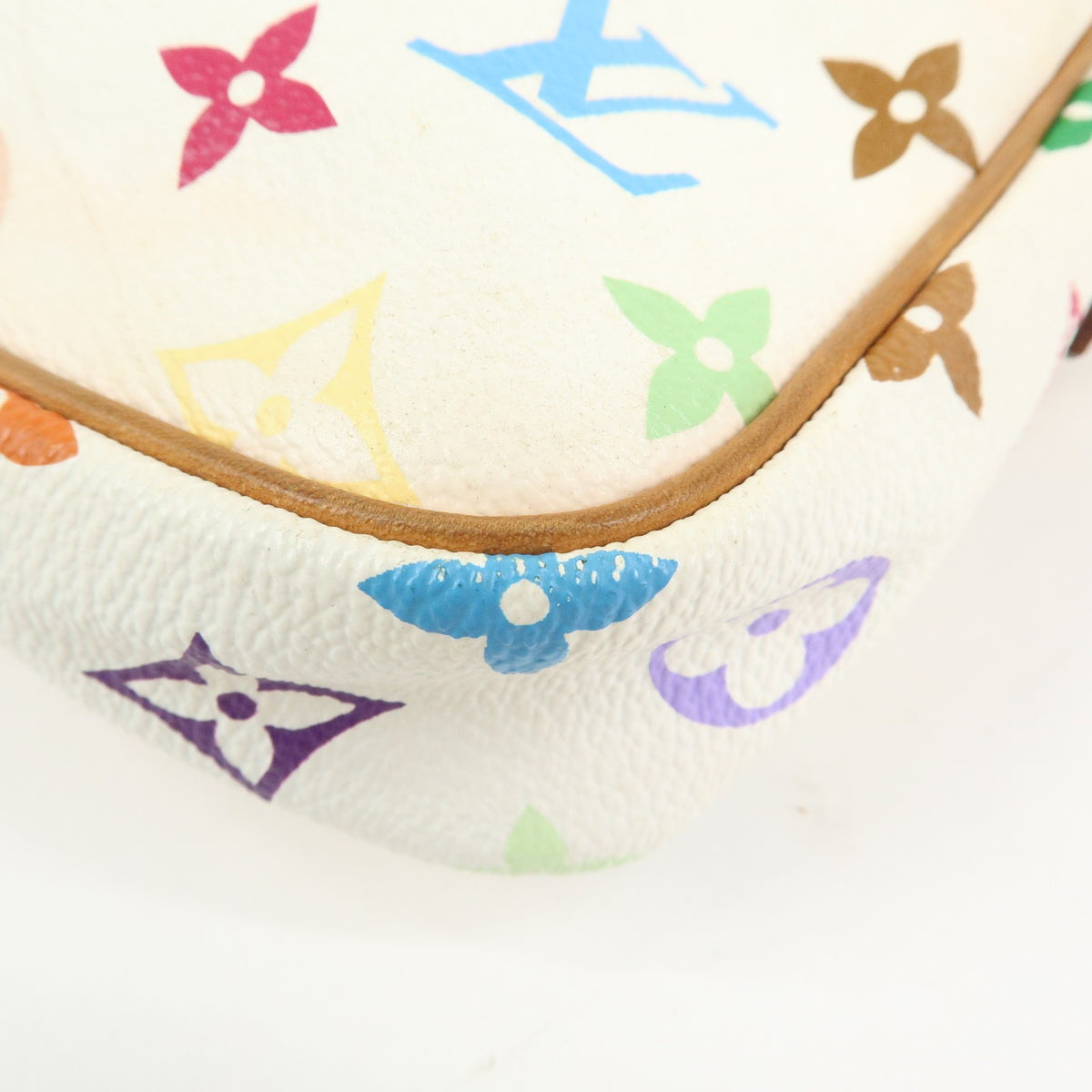 Louis Vuitton Rift Monogram Multicolor White Canvas Handbag (Pre-Owned)