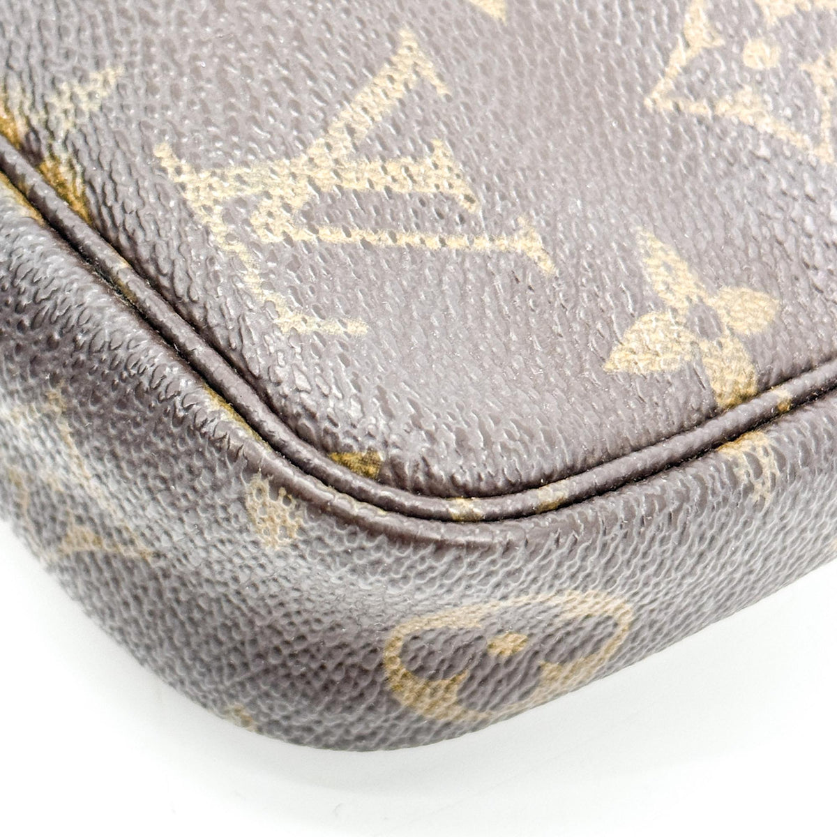 Louis Vuitton Louis Vuitton Monogramme Pochette Monogramme Canvas Brown Canvas Clutche & Pouche Bag (Pre-Owned)