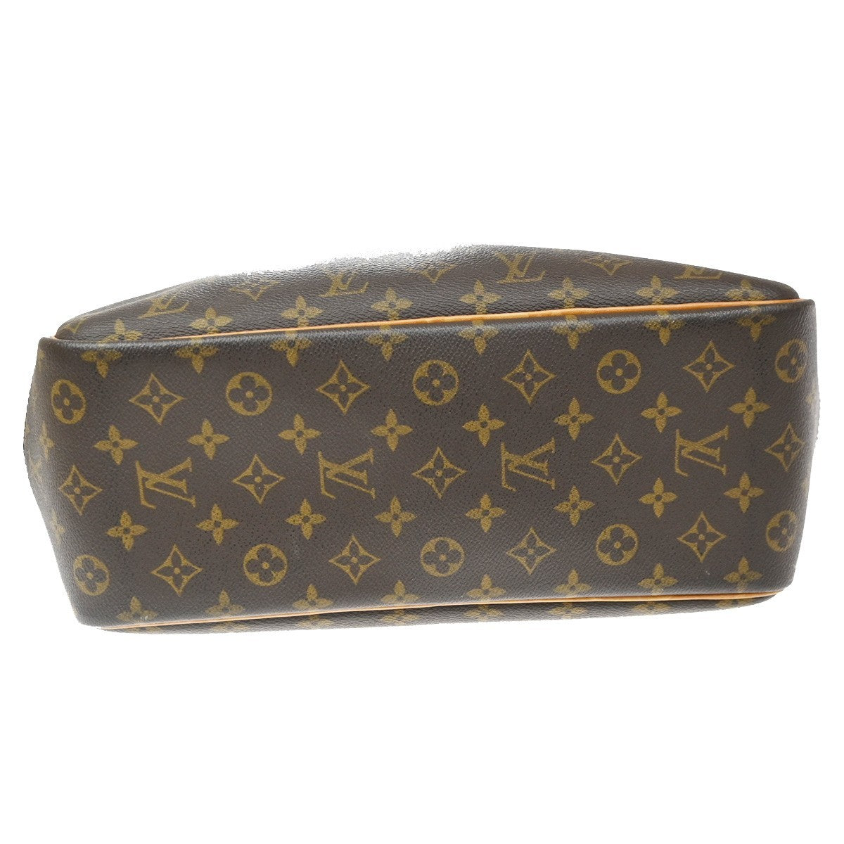 Louis Vuitton Deauville Monogram Canvas Brown Canvas Handbag (Pre-Owned)