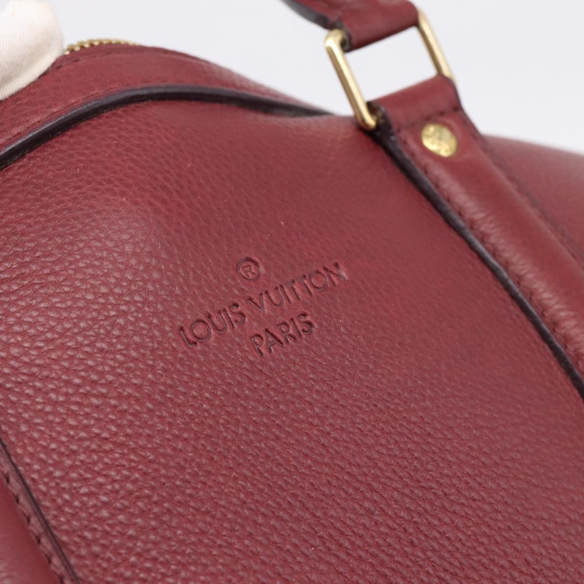 Louis Vuitton Sofia Coppola Sc Leather Red Leather Handbag (Pre-Owned)