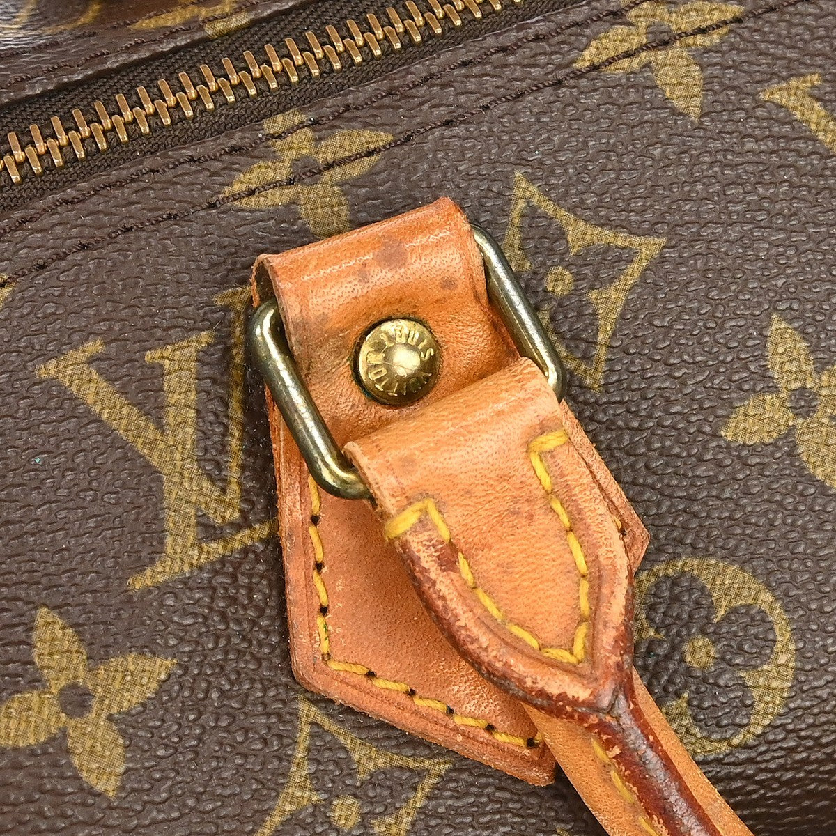 Louis Vuitton Speedy Monogram Canvas Brown Canvas Handbag (Pre-Owned)