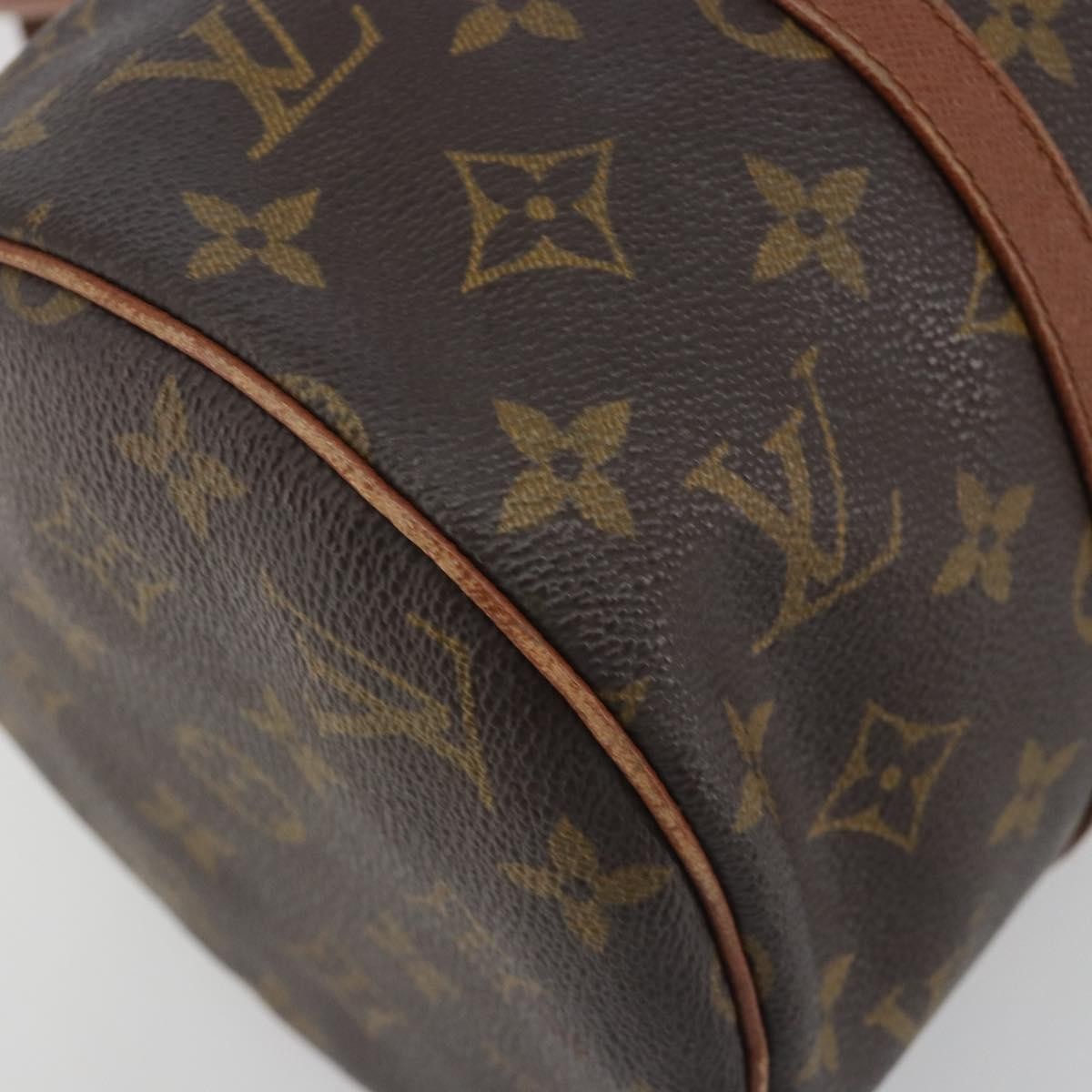 Louis Vuitton Papillon Monogram Brown Canvas Handbag (Pre-Owned)