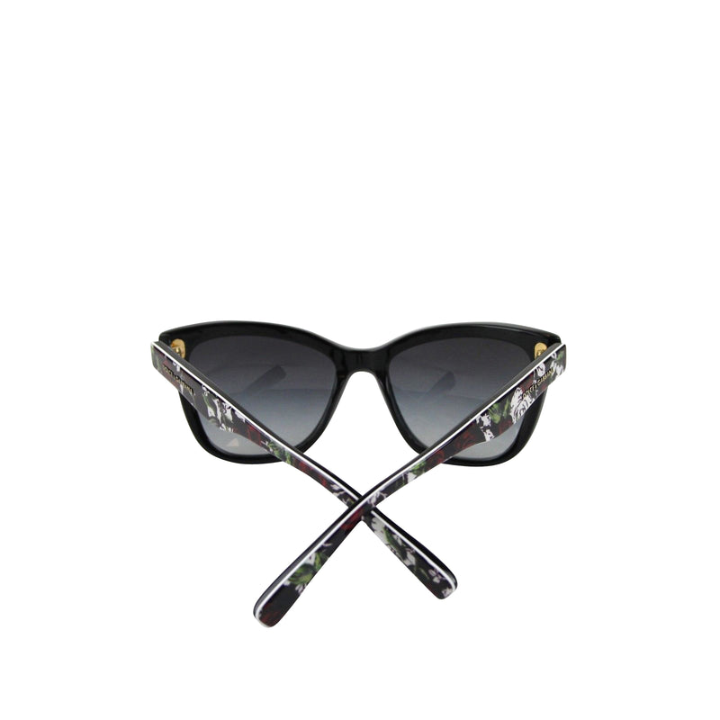 Dolce & Gabbana Kids Cat eye Red Rose Flower Print Sunglasses DG 4237 3019/8G