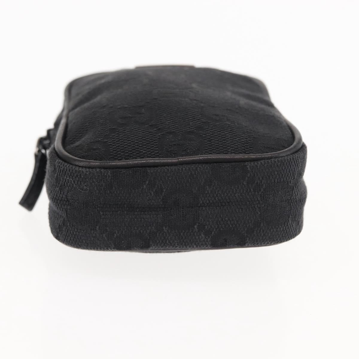 Gucci Gg Canvas Canvas Black Canvas Clutche & Pouche Bag (Pre-Owned)