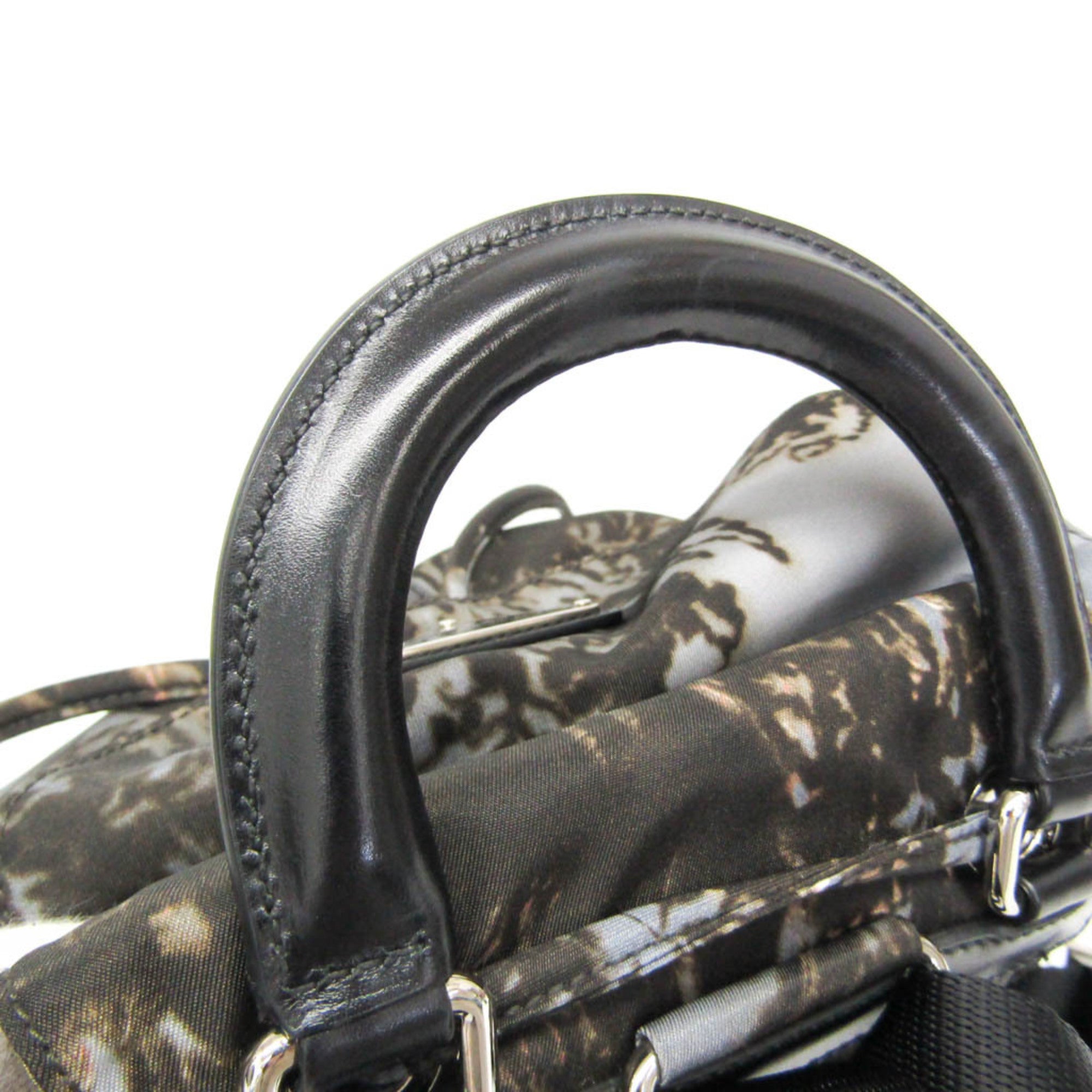 Prada Camouflage Tessuto Multicolour Nylon Backpack Bag (Pre-Owned)