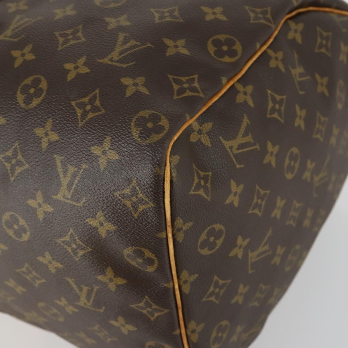 Louis Vuitton Keepall Monogram Canvas Brown Canvas Travel Bag Bag (Pre-Owned)