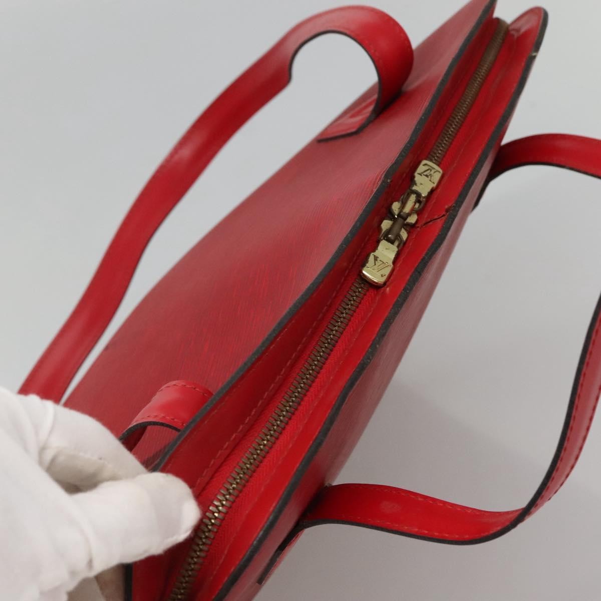 Louis Vuitton Lussac Epi Leather Red Leather Shoulder Bag Bag (Pre-Owned)