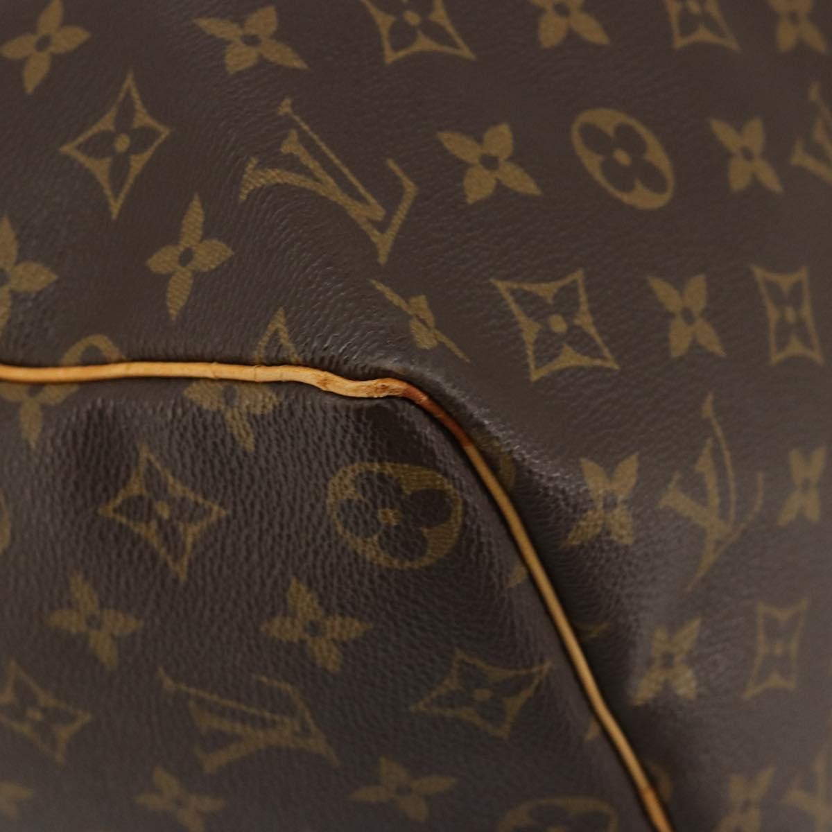 Louis Vuitton Keepall Monogram Canvas Brown Canvas Travel Bag Bag (Pre-Owned)