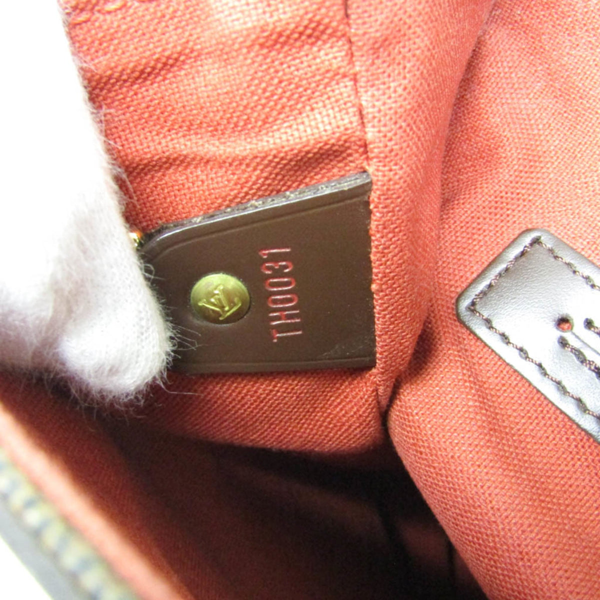 Louis Vuitton Soho Damier Brown Canvas Backpack Bag (Pre-Owned)