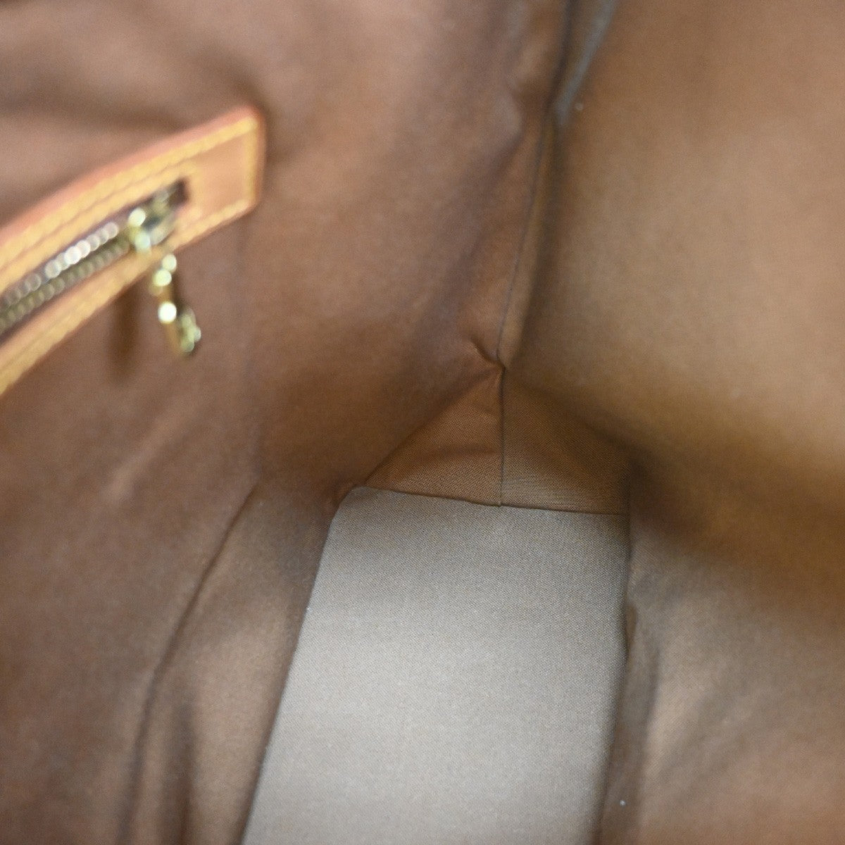 Louis Vuitton Cabas Mezzo Monogram Canvas Brown Canvas Tote Bag Bag (Pre-Owned)