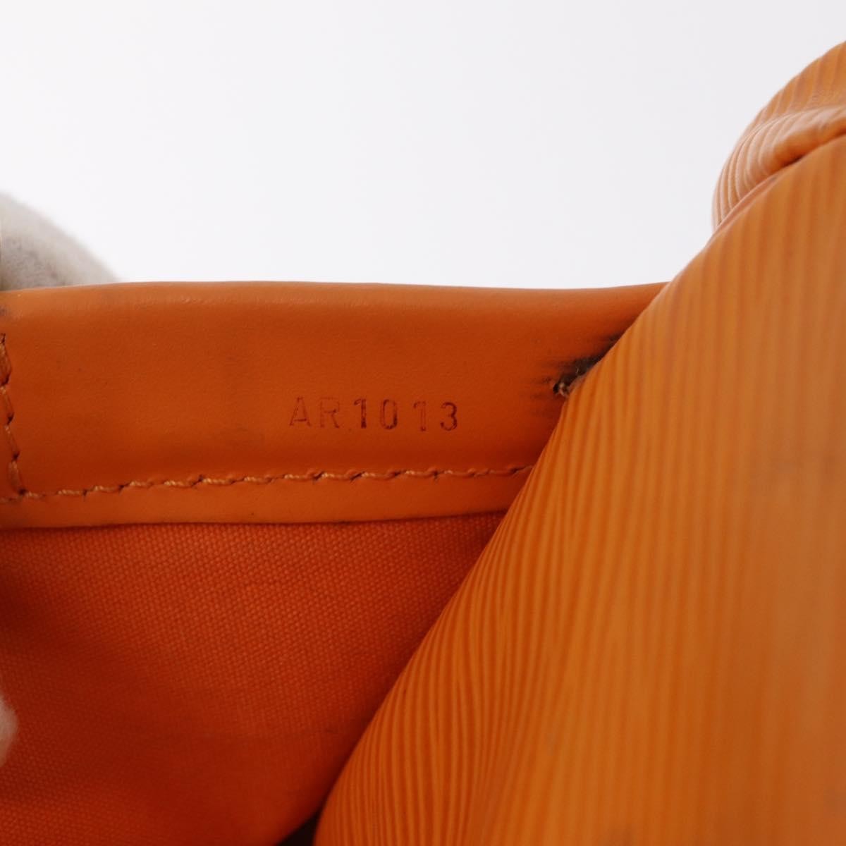 Louis Vuitton Dhanura Epi Leather Orange Leather Handbag (Pre-Owned)