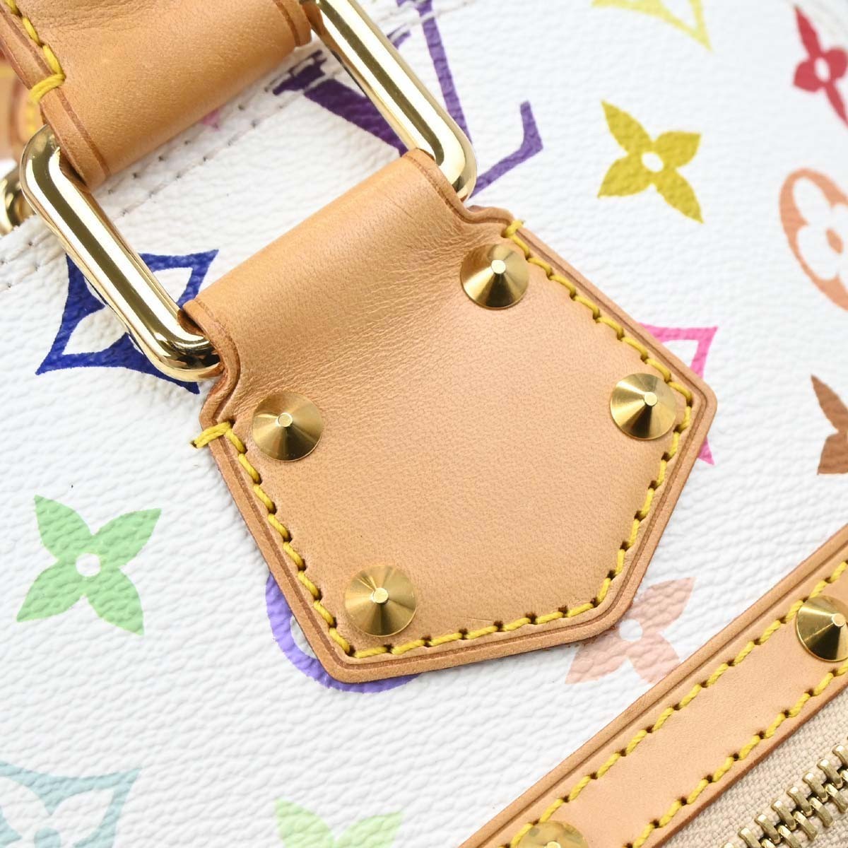 Louis Vuitton Alma Monogram Canvas Multicolour Canvas Handbag (Pre-Owned)