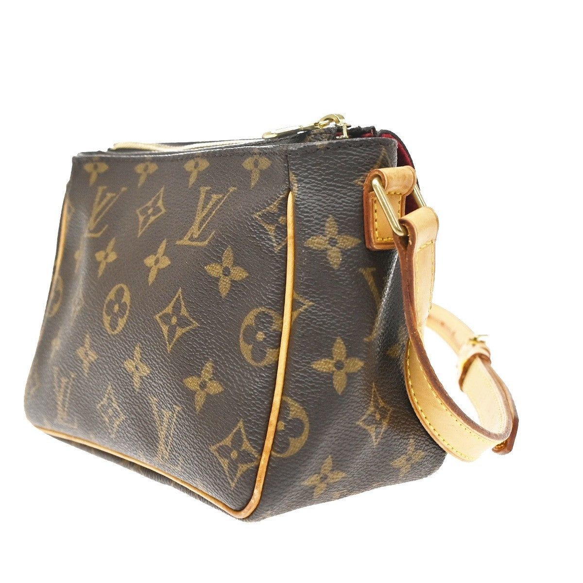 Louis Vuitton Viva Cite Monogram Canvas Brown Canvas Shoulder Bag Bag (Pre-Owned)