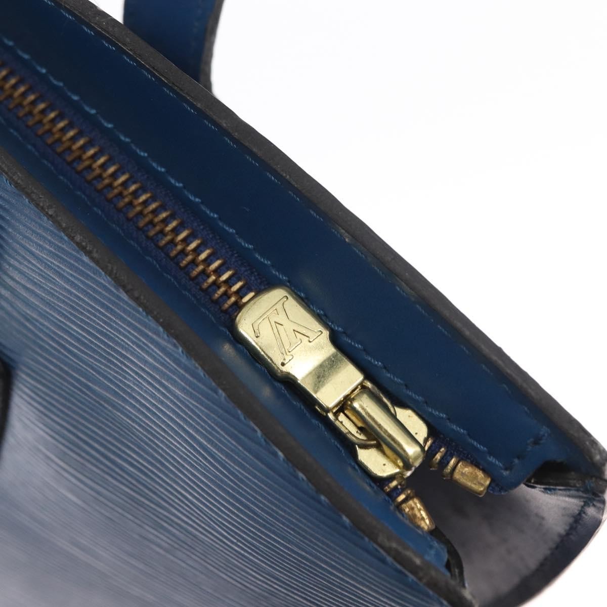 Louis Vuitton Saint Jacques Epi Leather Blue Leather Shoulder Bag Bag (Pre-Owned)