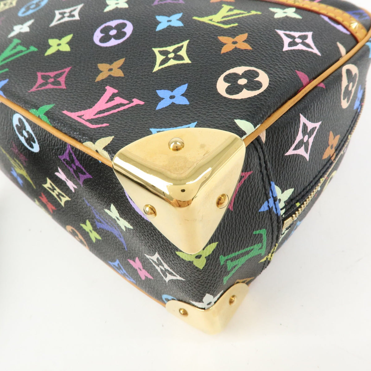 Louis Vuitton Trouville Monogram Multicolor Multicolour Canvas Handbag (Pre-Owned)
