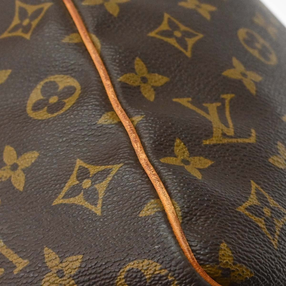 Louis Vuitton Keepall Monogram Canvas Brown Canvas Travel Bag Bag (Pre-Owned)
