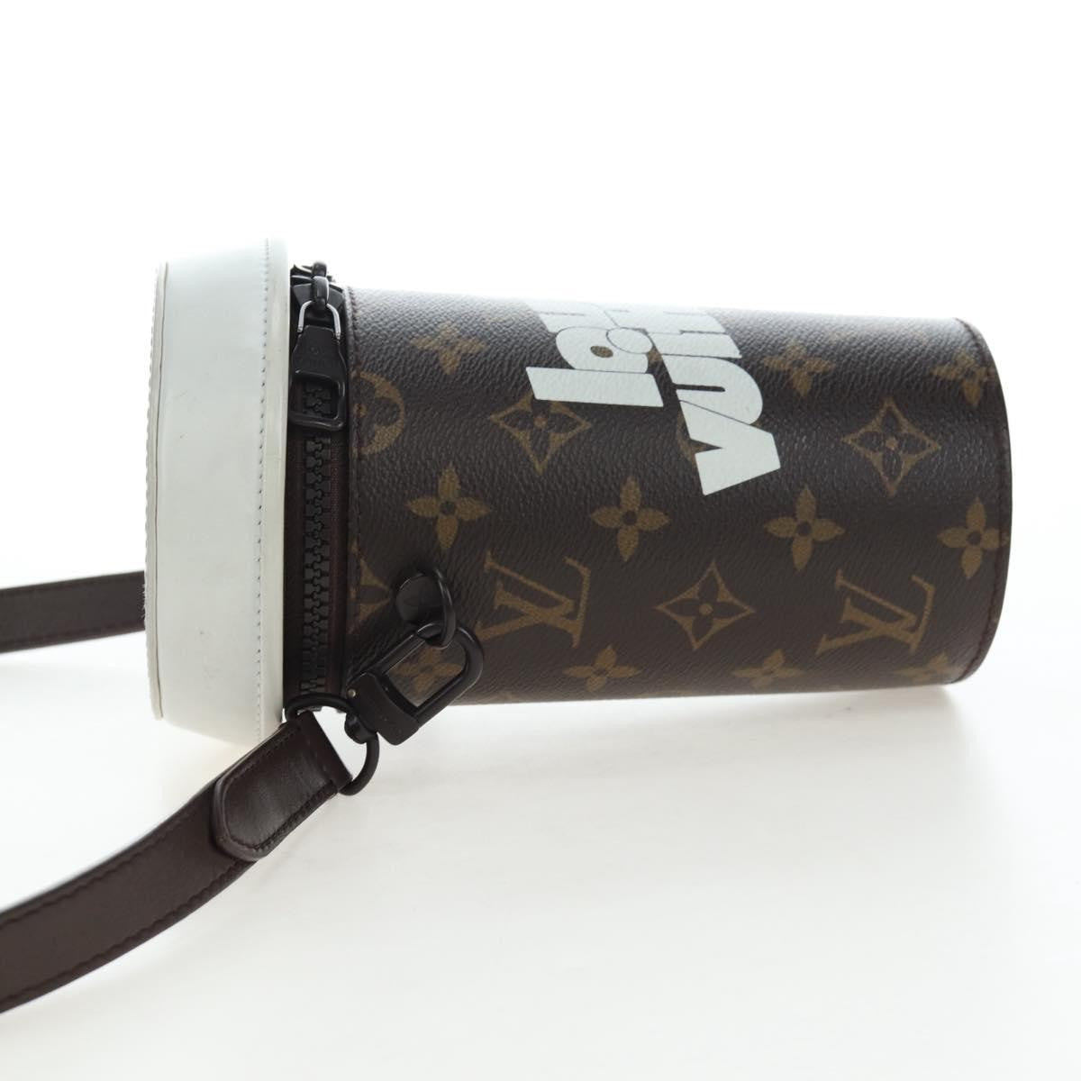 Louis Vuitton Coffee Cup Convertible Everyday Signature Vintage Monogram Canvas Brown Canvas Shoulder Bag Bag (Pre-Owned)