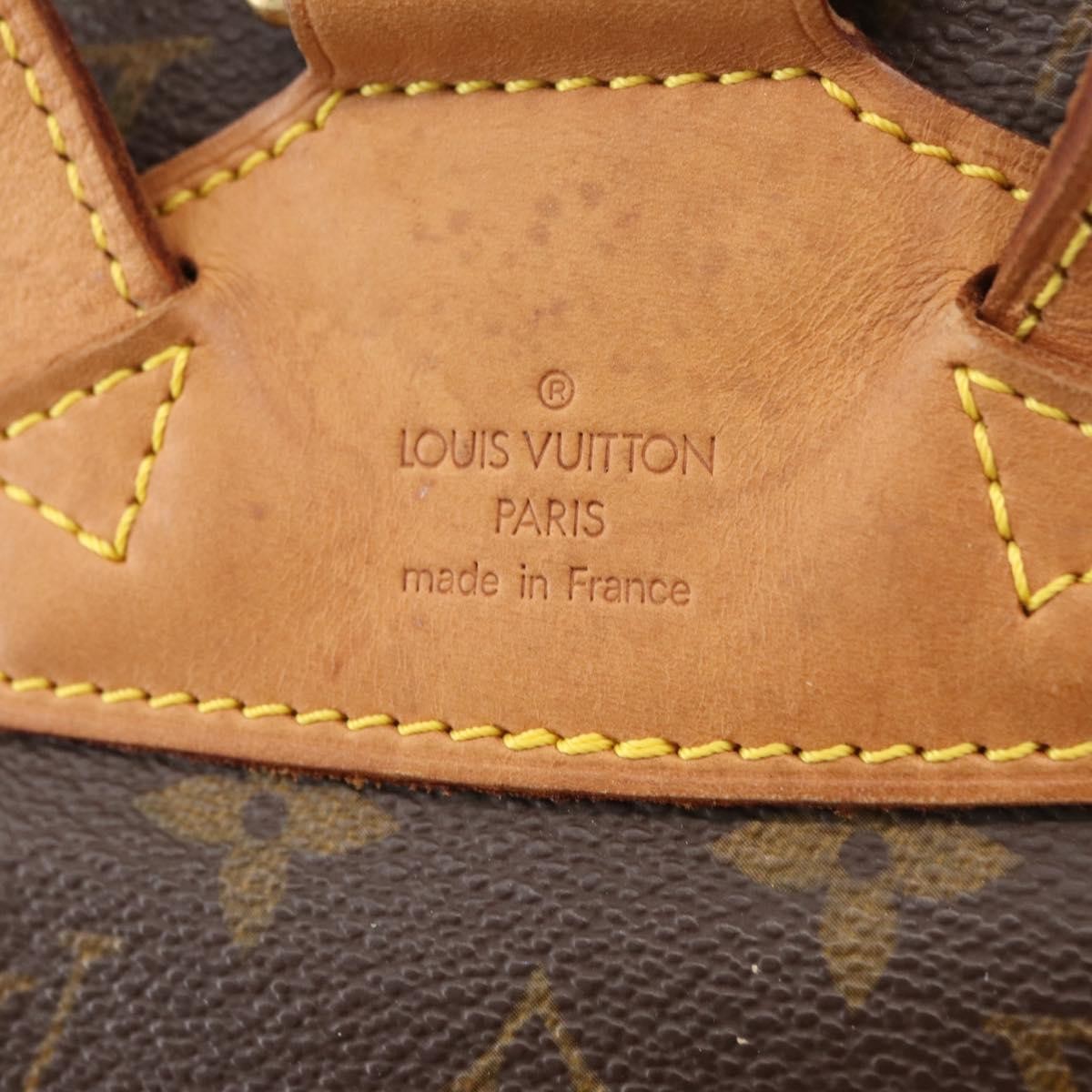 Louis Vuitton Vintage Montsouris Monogram Canvas Brown Canvas Backpack Bag (Pre-Owned)