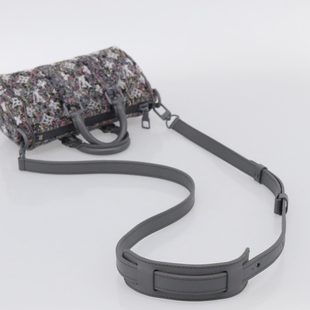 Louis Vuitton Keepall Bandouliere Lv Felt Multicolour Textile Travel Bag Bag (Pre-Owned)