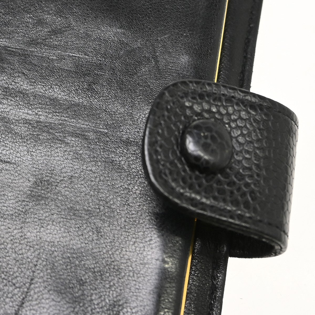 Chanel Timeless Cc French Caviar Black Leather Wallets Accessory (Pre-Owned)
