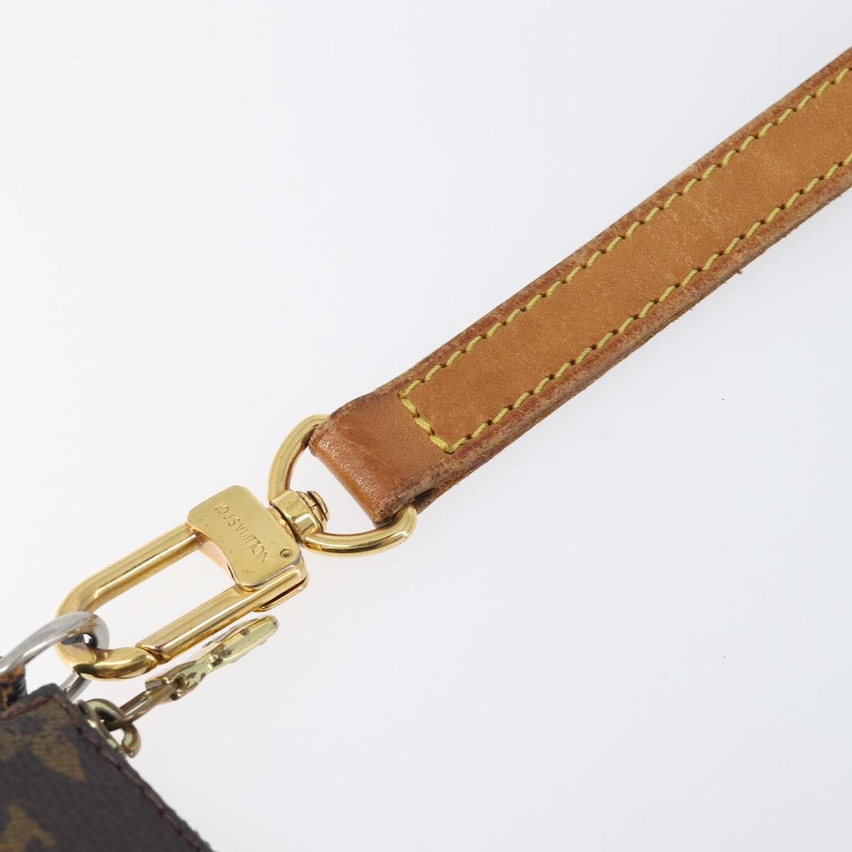 Louis Vuitton Pochette Accessoires Nm Monogram Canvas Brown Canvas Clutche & Pouche Bag (Pre-Owned)