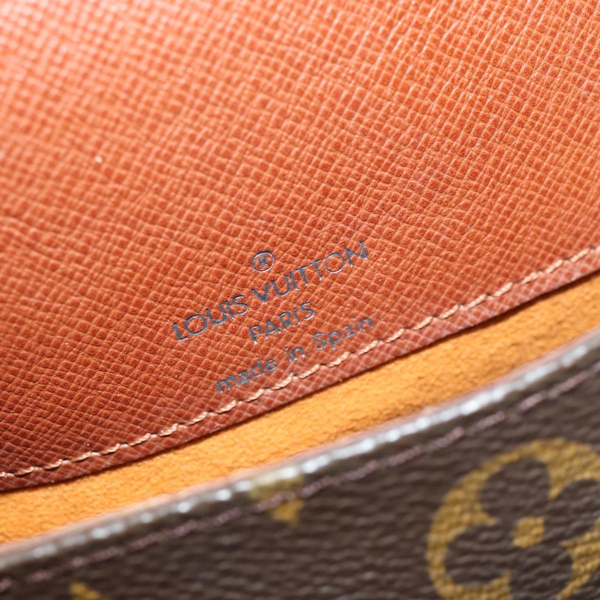 Louis Vuitton Musette Monogram Canvas Brown Canvas Shoulder Bag Bag (Pre-Owned)