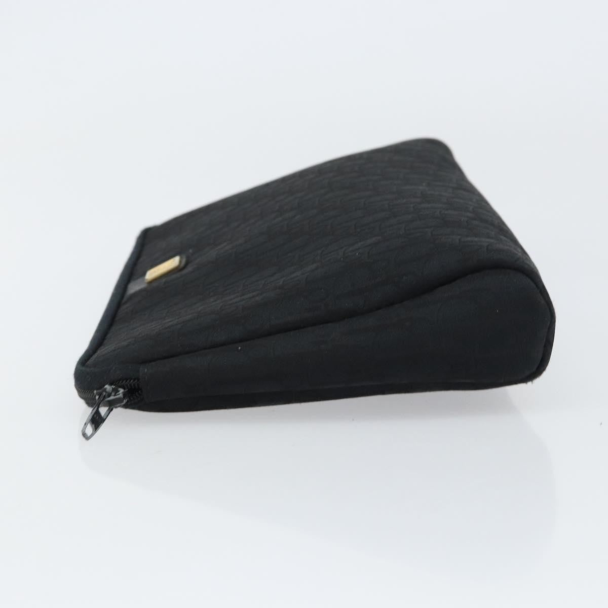 Christian Dior Trotter Canvas Black Canvas Clutche & Pouche Bag (Pre-Owned)
