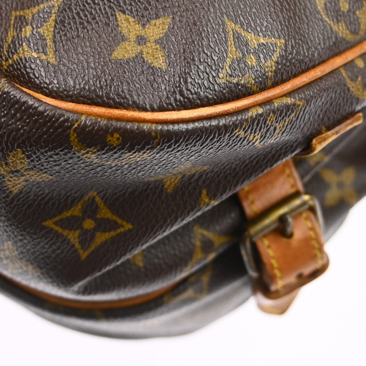 Louis Vuitton Saumur Monogram Brown Canvas Shoulder Bag Bag (Pre-Owned)