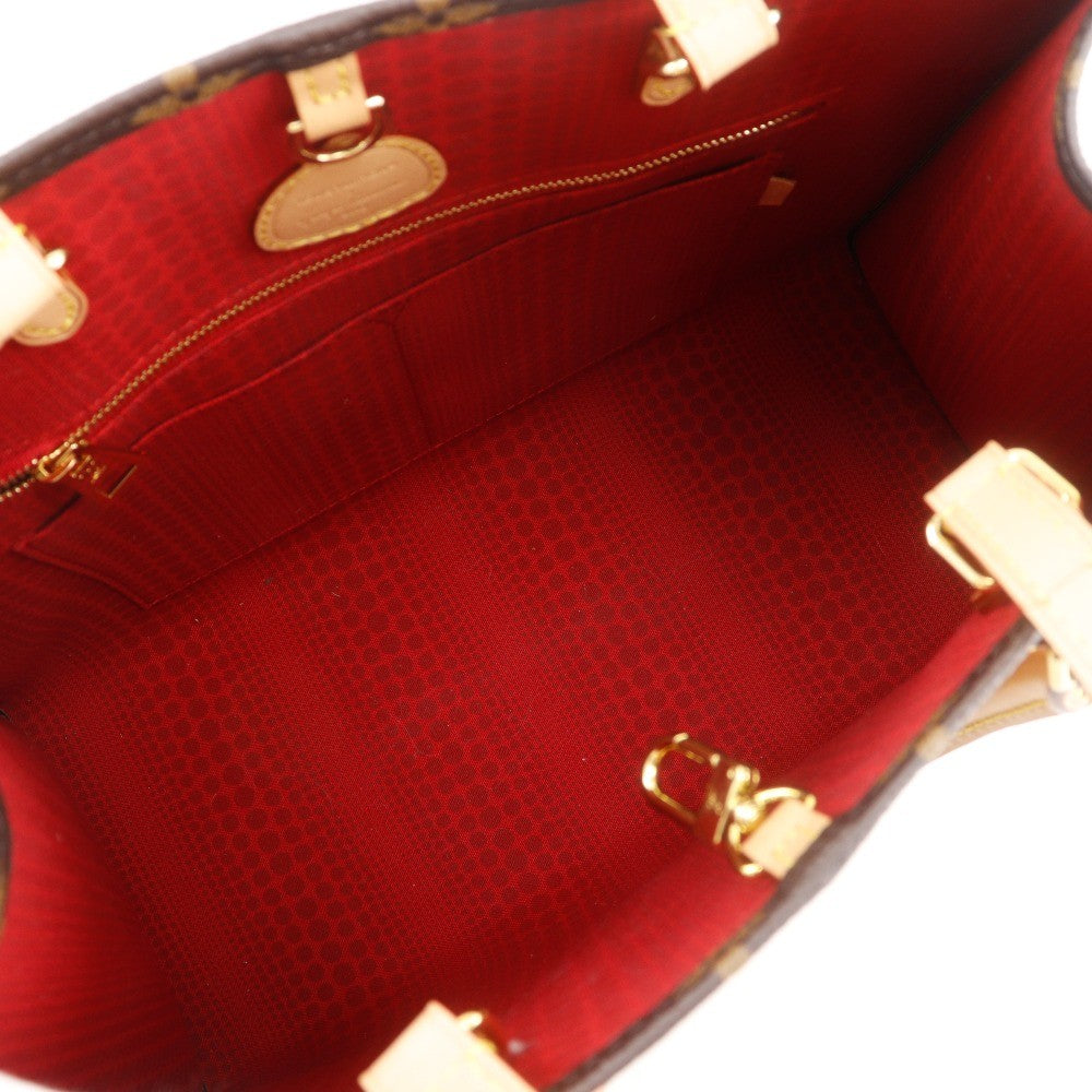 Louis Vuitton Onthego Tote Yayoi Kusama Painted Dots Monogram Canvas Multicolour Canvas Tote Bag Bag (Pre-Owned)