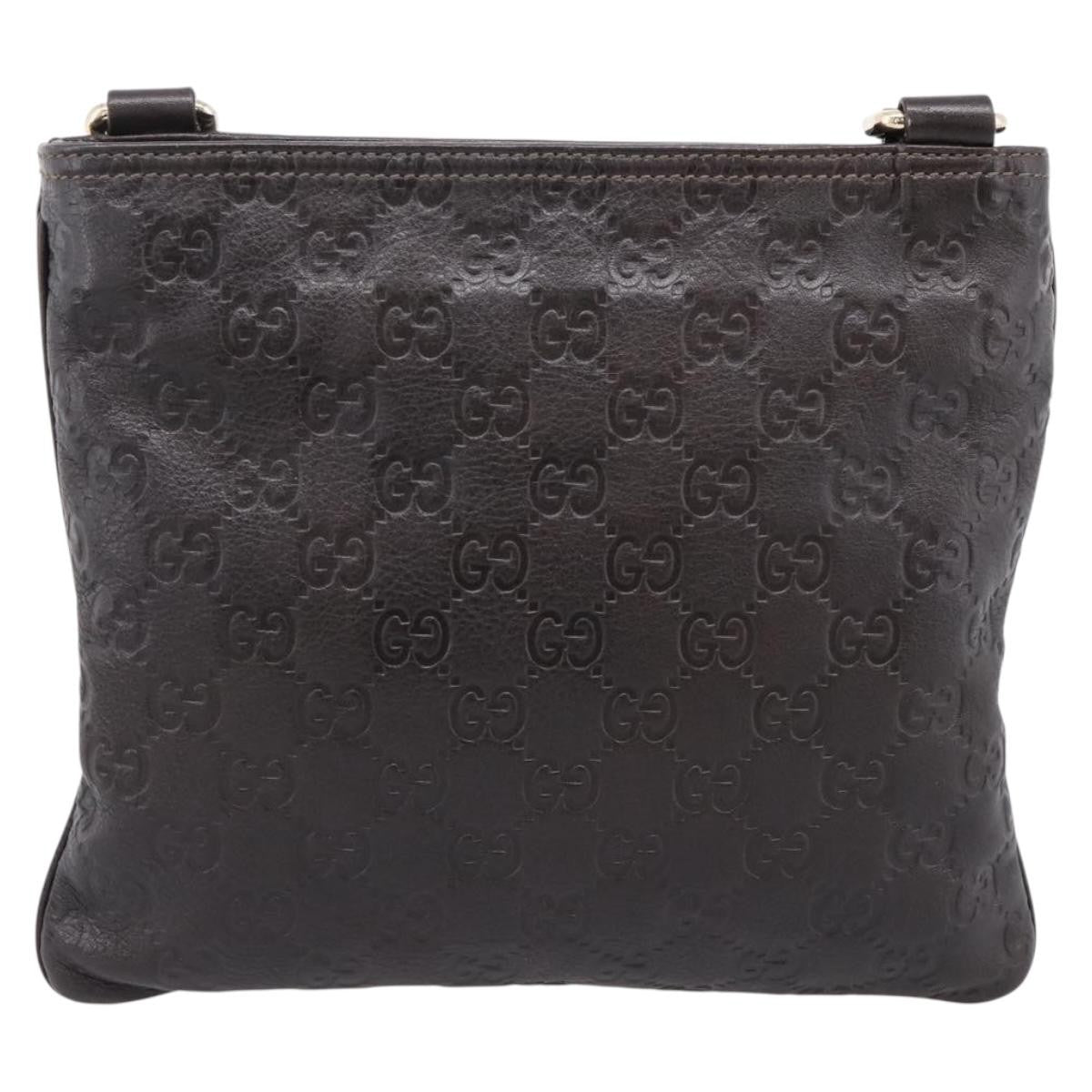 Gucci Crossbody Guccissima Leather Brown Leather Crossbody Bag Bag (Pre-Owned)