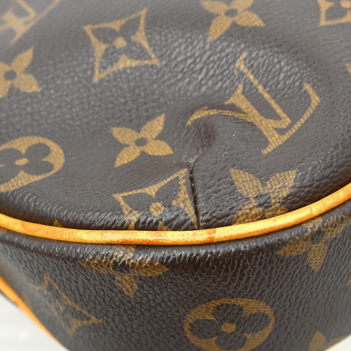 Louis Vuitton Odeon Monogram Canvas Brown Canvas Shoulder Bag Bag (Pre-Owned)