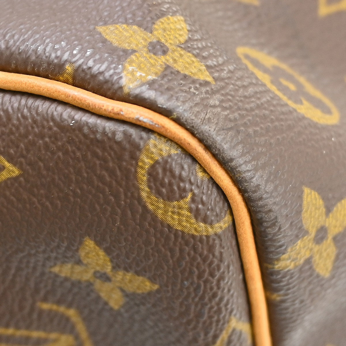 Louis Vuitton Keepall Monogram Canvas Brown Canvas Travel Bag Bag (Pre-Owned)